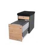 Modulturm Korpus-Graphit Detail Kühlbox-Auszug