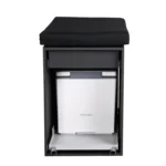 Modulturm Korpus-Graphit Detail WC Trelino Auszug Rückseite