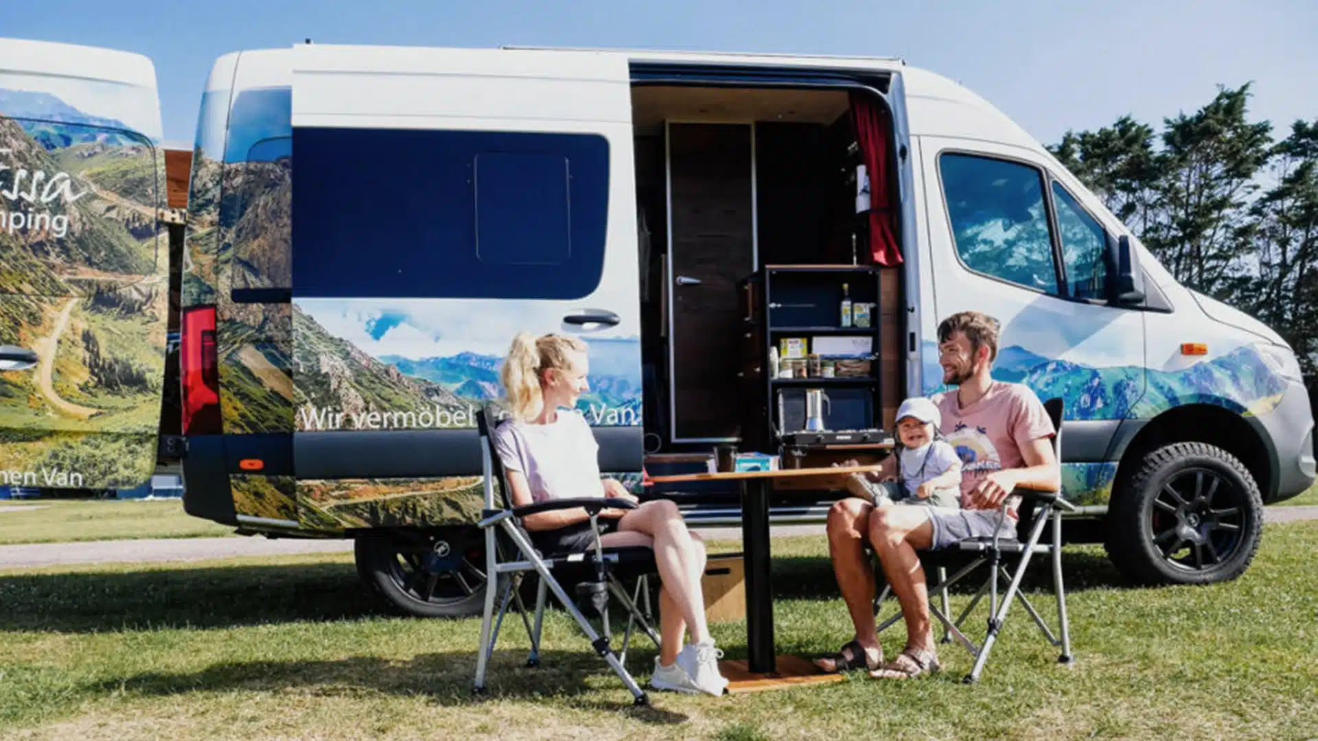 VanEssa Camper 2023 Mercedes Sprinter in Frankreich