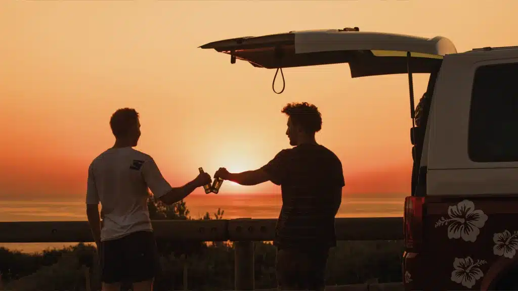 Spanien-Roadtrip mit VW-Bulli T6 Multivan 2016 in Andalusien mit Heckküche Schlafsystem und Innenraummodul