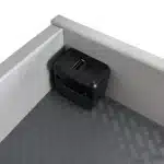 Detail Ansicht Aufsatzboard für Modulturm in Silber