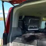 VanEssa Packtaschen Ford Custom Fahrerseite am See
