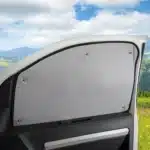 Verdunklung Thermomatten Black Edition PSA Stellantis Front Beifahrerseite grau