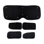 Thermo Verdunklung Black Ford Tourneo Custom ab 2024 Set hinten