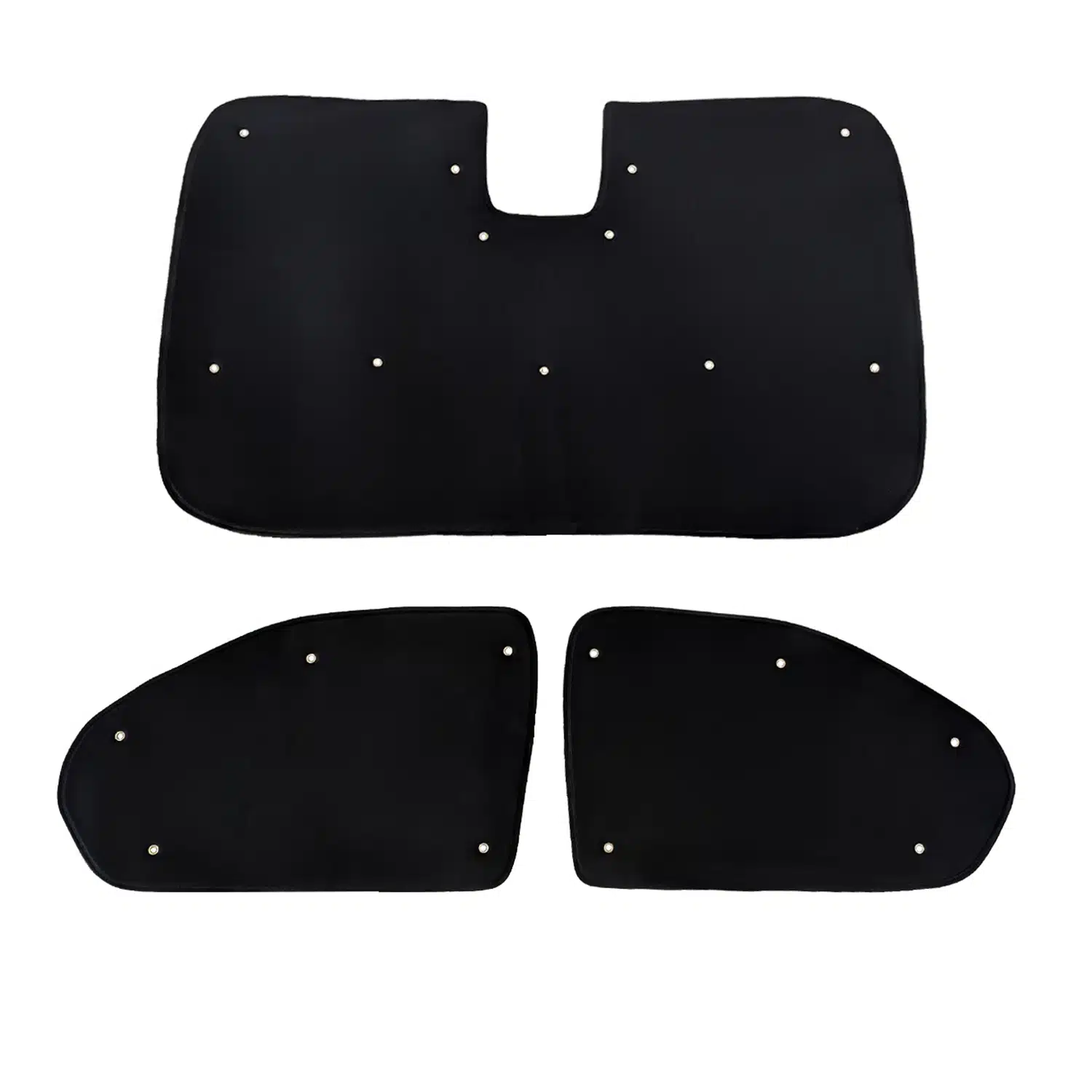 Thermo blackout Black Ford Tourneo Custom from 2024 Set front