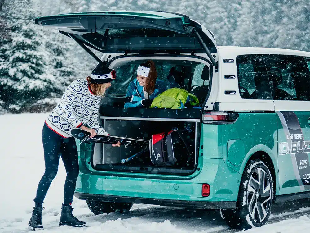 Stauraum im VW ID. Buzz