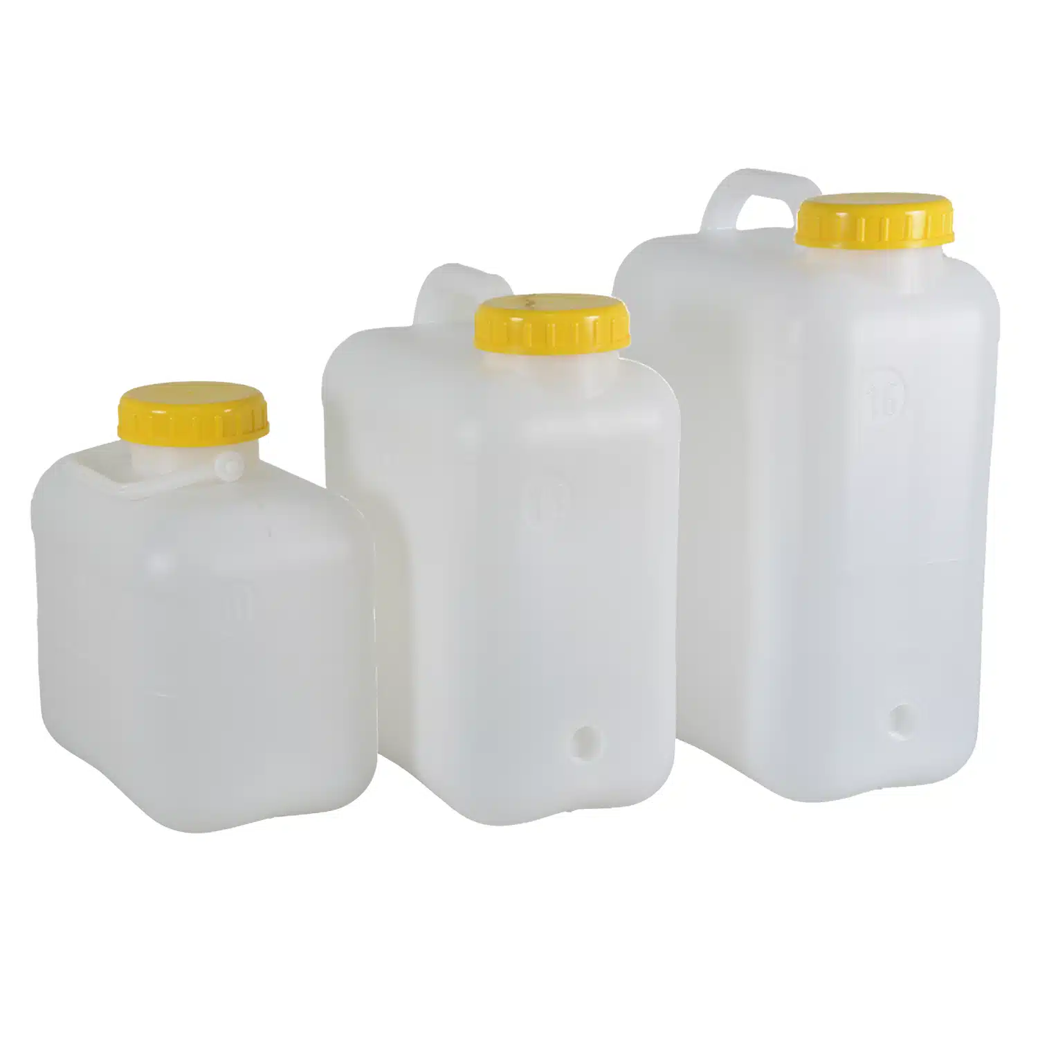 Übersicht Wasserkanister 10 L, 13 L, 16 L